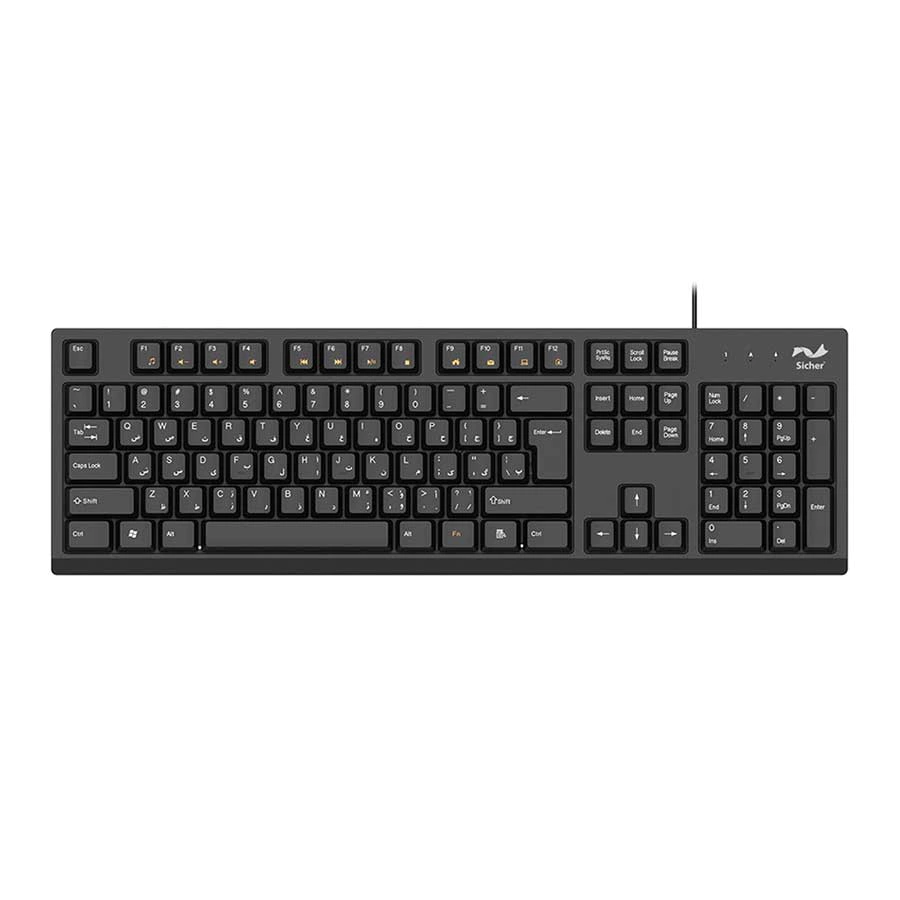 کیبورد با سیم زیچر KB110