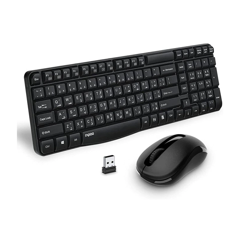 کیبورد و ماوس بی سیم رپو x1800s