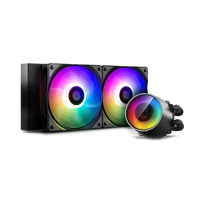 خنک کننده مایع پردازنده دیپ کول Castle 240 RGB V2